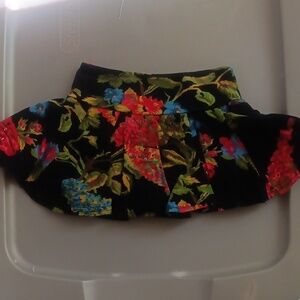 Floral skort